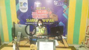 Melalui Radio Swara Kampar: Polantas Kampar Himbau Masyarakat Tentang Operasi Keselamatan Lancang Kuning 2022