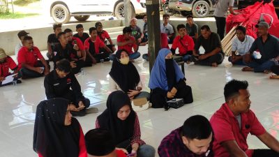 DPC PDIP Aceh Timur Gelar Silahturahmi Sekaligus Konsolidasi Rutin Bersama  Pengurus dan Para Caleg
