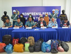 Aksi Pengejaran Di Laut, F1QR Lanal Dumai Bersama Satgas BAIS TNI Berhasil Gagalkan Kesekian Kali Pengiriman PMI dan WNA Ilegal Menuju Malaysia