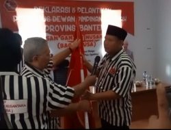 Pelantikan Ketua DPW Relawan Barisan Ganjar Nusantara (BAGARNUSA)