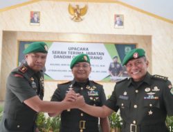 Letkol Infrantri Mulyo Junaedi Resmi Pegang Tongkat Komando jabatan Dandim 0602/Serang